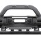 Smittybilt 0718 WRANGLER JK 2/4 DR XRC ATLAS FRONT BUMPER W/GRILLE GUARD & FOG LIGHT HOLES; BLACK 76892 - alternate 9